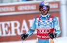 Svindal in the finish following the final training run (GEPA/Christopher Kelemen)