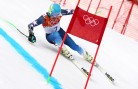 Ted Ligety leading after first run in Sochi. (GEPA)