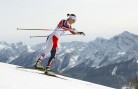 Marit Bjoergen won her third gold of the Games in the women's 30km, leading a sweep by Norway. (GEPA/Daniel Goetzhaber)