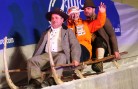 Poutiainen at this season's bib draw in Lienz. GEPA/Felix Roittner