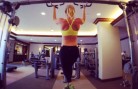 Lindsey Vonn hits the gym in February 2014. Facebook