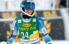 Mona Loeseth at the 2014 Kranjska Gora World Cup. GEPA/David Rodriguez Anchuelo