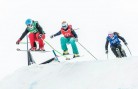 Ski cross starts with younger athletes in Switzerland. Audi Skicross
