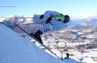The FIS men's giant slalom at Coronet Peak in 2013. Winter Games NZ