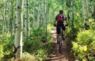 Ted Ligety gets in a fall mountain bike ride before heading to South America. Facebook