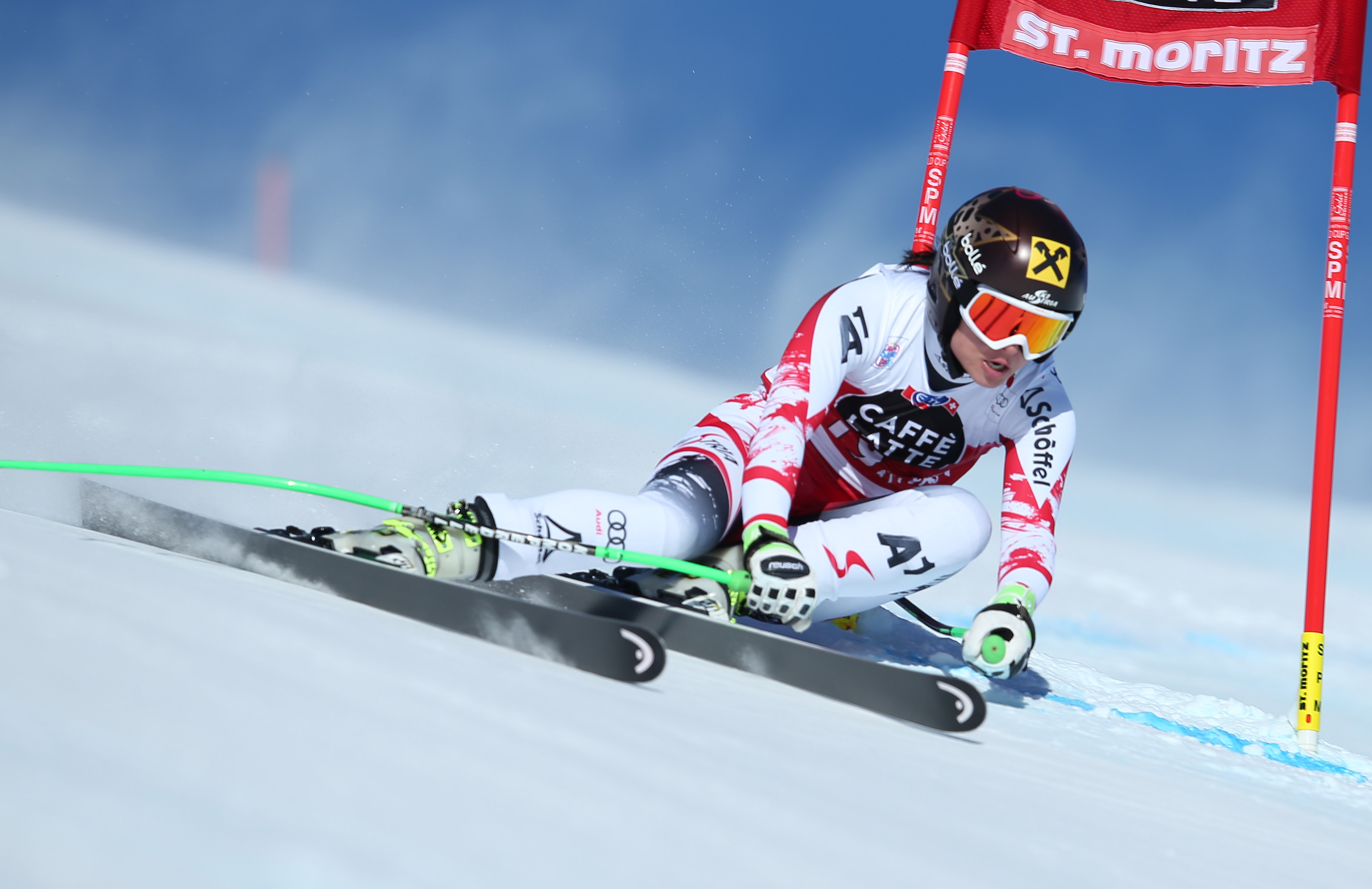 St. Moritz Downhill Ski Racing