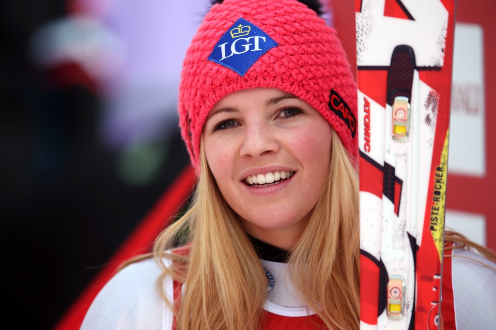 Tina Weirather in Val d'Isere (GEPA/Andreas Pranter)
