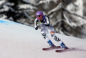Maria Hoefl-Riesch training in Cortina. (GEPA)
