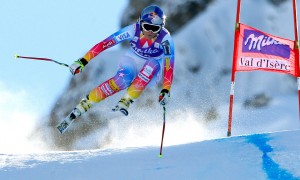 Lindsey Vonn competes in Val d'Isere. (GEPA/Mathias Mandl)