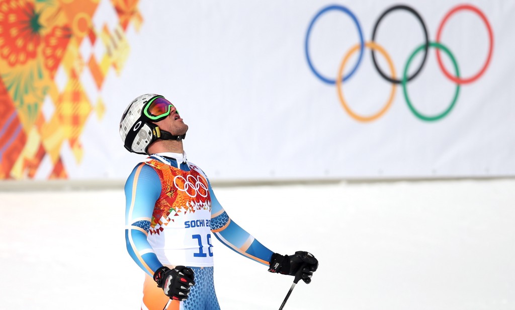 Aksel Lund Svindal in the Sochi Olympics (GEPA/Christian Walgram)