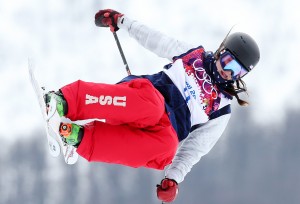 Devin Logan takes Olympic silver medal in slopestyle. 
