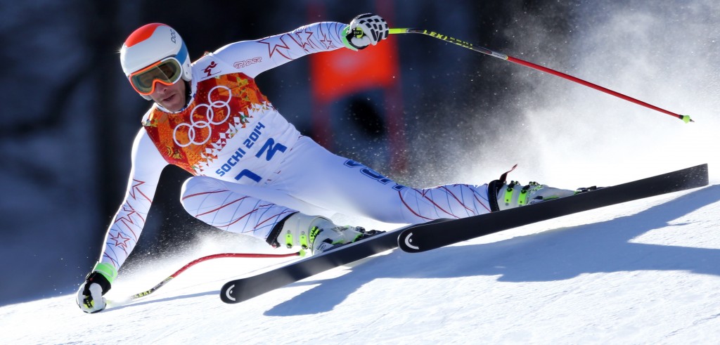 Bode Miller powered to the fastest time in the final training run at Rosa Khutor. (GEPA/Christian Walgram)
