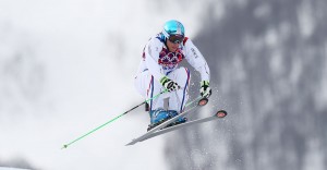 Jean Frederic Chapuis won the gold in ski cross and led a French podium sweep. (GEPA/Daniel Goetzhaber)