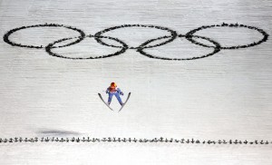 Women's ski jumping made its Olympic debut Tuesday at the Sochi Games.