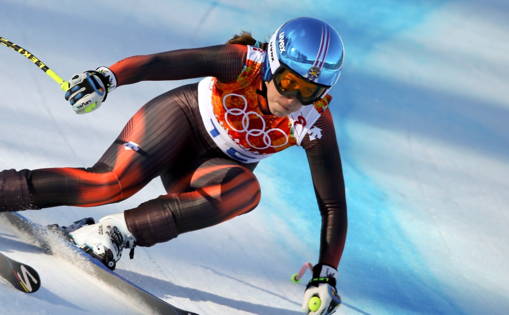 Carolina Ruiz Castillo in the Sochi Olympics. GEPA/Andreas Pranter