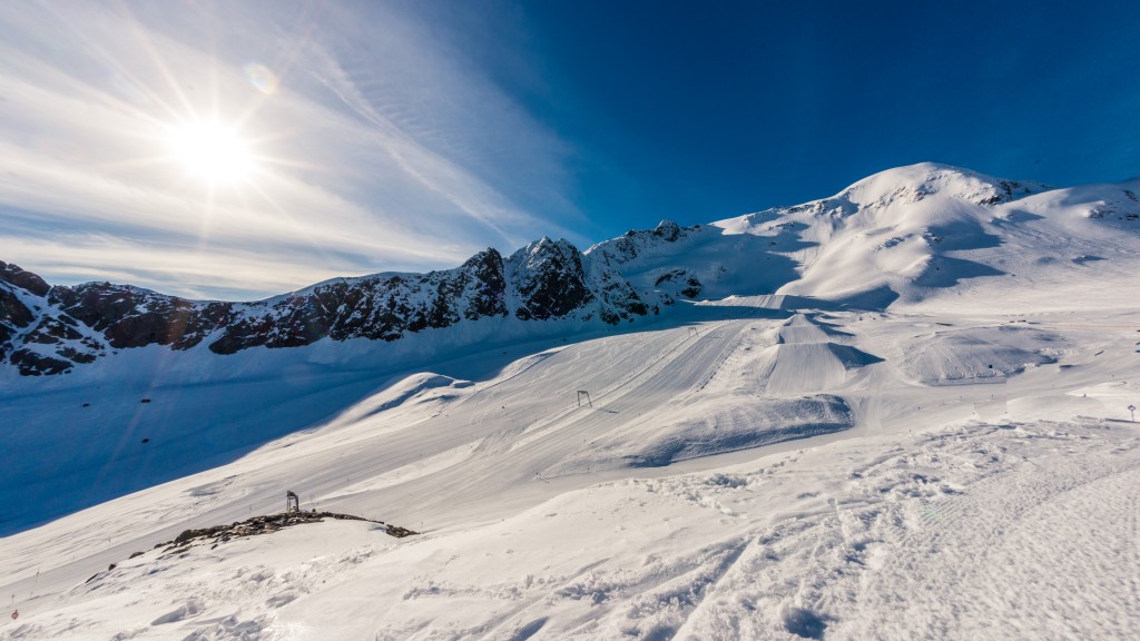 The Kaunertal glacier plays host to the German women's alpine team this week. GEPA/Oliver Lerch