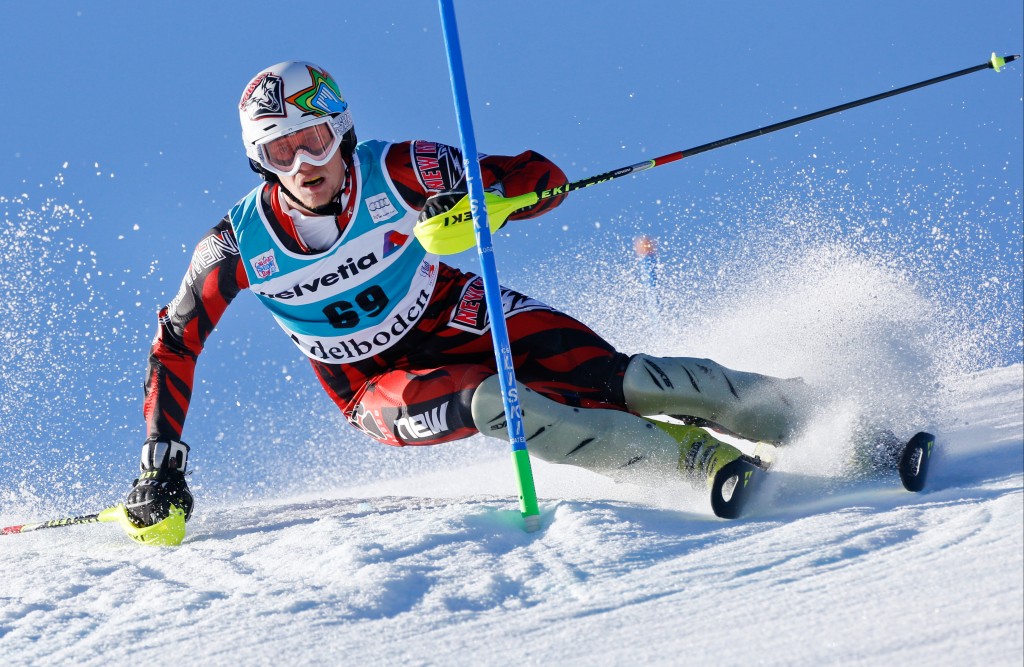 Joonas Rasanen at the 2014 Adelboden World Cup. GEPA/Wolfgang Grebien