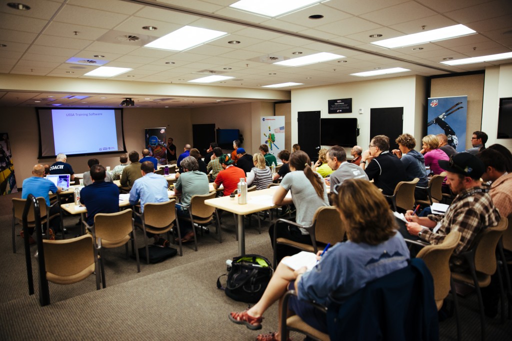 2014 USSA Alpine Strength and Conditioning Symposium at the Center of Excellence. USSA