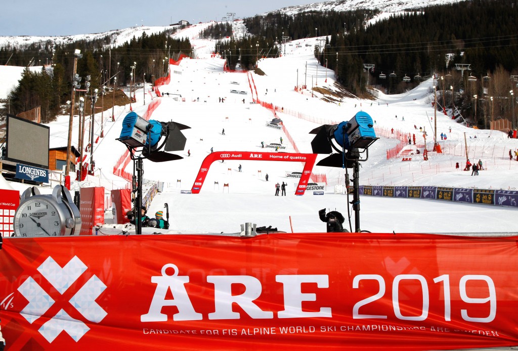 Are, Sweden is now set to host the World Alpine Ski Championships in 2019. GEPA