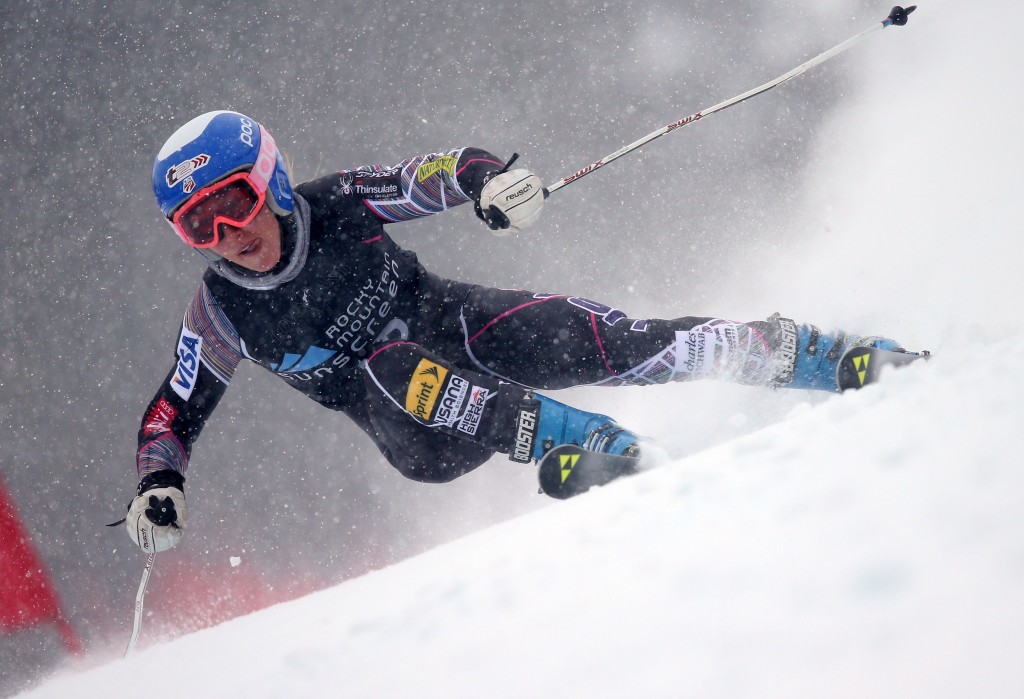 Foreste Peterson at the 2013 Loveland NorAm. GEPA/Christian Walgram