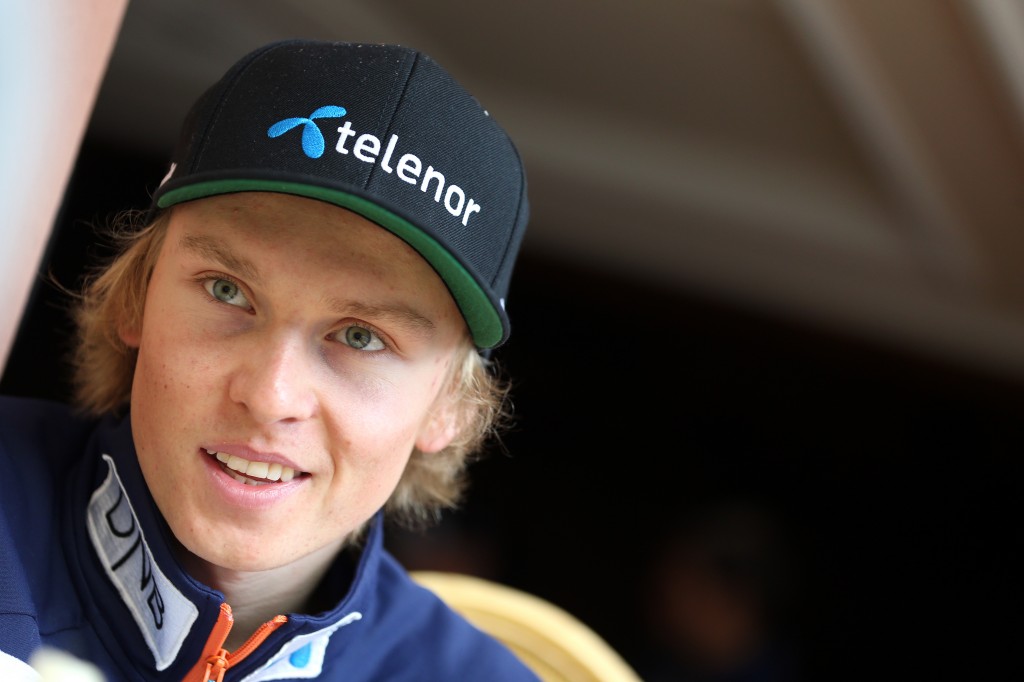 Norwegian national ski team athlete Henrik Kristoffersen. GEPA/Daniel Goetzhaber