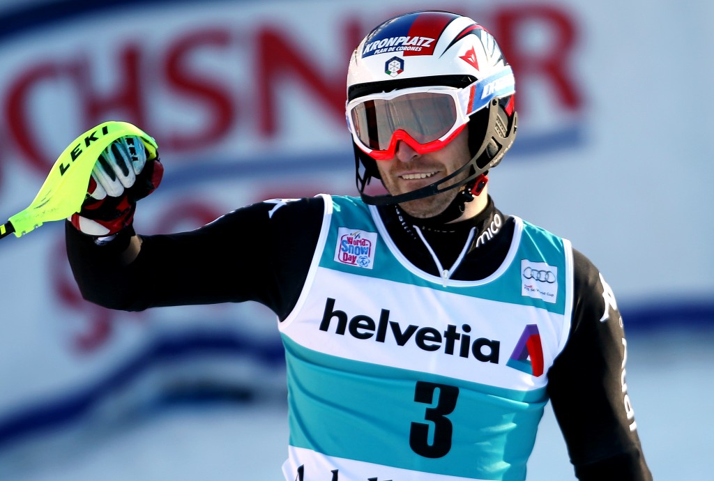 Manfred Moelgg at the 2014 Adelboden World Cup. GEPA/Mario Kneisl