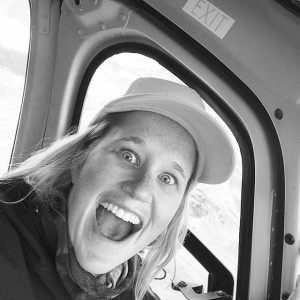 McKennis grabs a helicopter ride in Zermatt. Facebook