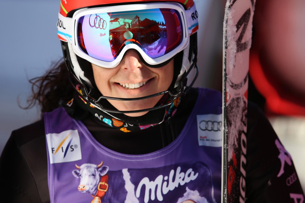 Federica Brignone would have preferred a smoother trip. GEPA/Andreas Pranter