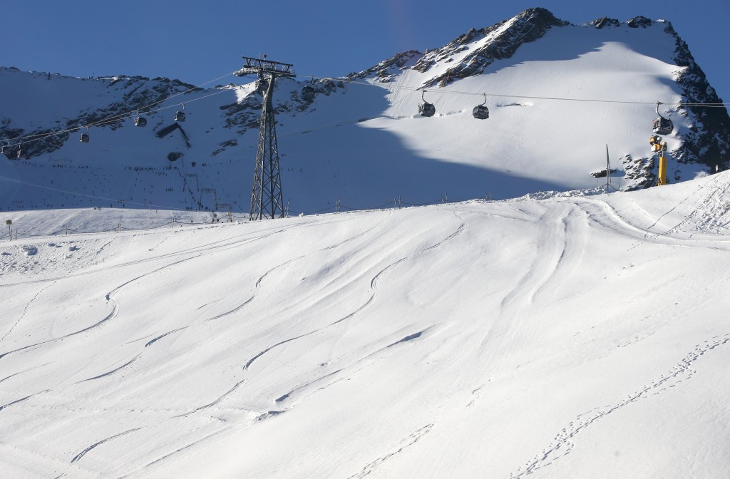 A more promising Rettenbach Glacier back on Oct. 4. GEPA