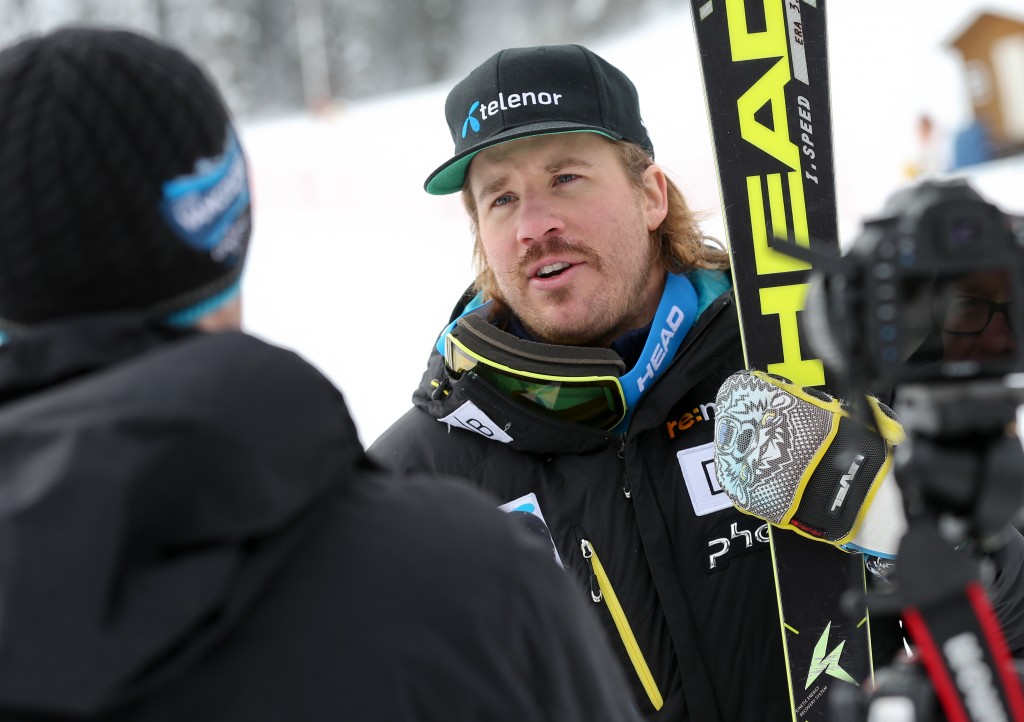 Kjetil Jansrud is on a roll in speed so far this season. GEPA