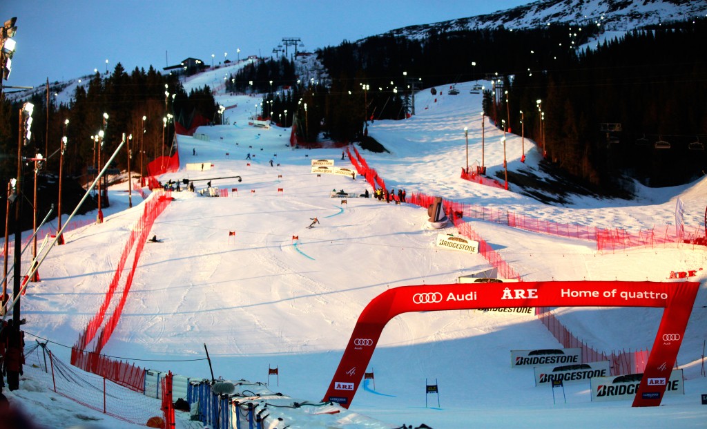 The women's 2014 World Cup GS in Are. GEPA